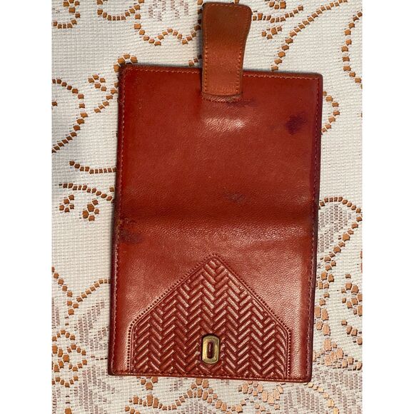 Vintage Princess Gardner Lambskin Leather Bi-Fold Wallet ID Credit Card Slim - Picture 6 of 8